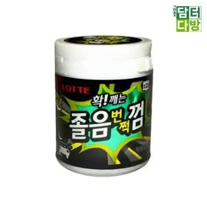 롯데제과 확 깨는 졸음 번쩍 껌 87g X 4개 졸음껌 졸음깨는껌 확깨는졸음번쩍껌