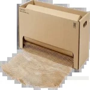 종이완충재 종이뽁뽁이 롤크라프트지 친환경포장재 포장지 490mmx300m +디스펜서