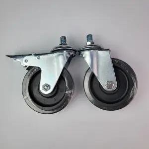 국산 실버카 노인보행기 SKB-101W 교체용 바퀴 실내 보조워커 환자 시니어 어깨 어르신 장애인 허리보행보조기 부품교체