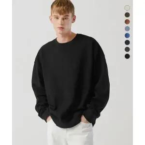 트릴리온 TRILLION 에센셜 절개 오버핏 맨투맨_8color TRFMT04 203720