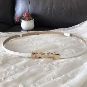 클래식 무드 여성용 벨트 가죽 허리띠 캐주얼 포인트 여자 모던