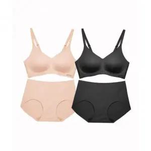 [매장정품] GAMTAN [손예진착용][브라2+팬티2] 에어소프트 후크형 감탄브라팬티 GTO005(H4)