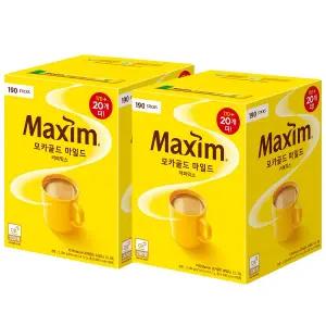 동서 맥심 모카골드 커피믹스 190T X 2개