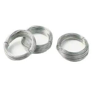 와이어 원예 공예 분재 다용도 철사 15M 3개입/분재용/스텐/코팅/원예용/굵은/공예용/분제/화분/연철사/스