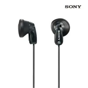 소니 MDR-E9LP 오픈형 스테레오 유선 이어폰 블랙