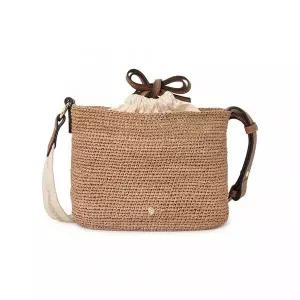 [헬렌카민스키] 날린 라피아 여성 크로스백 BAG52312 NOUGAT