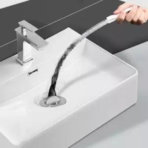 배수관 하수구 세면대 욕조 머리카락 제거 청소도구 구청소 배수 솔 머리카락제거 하수 관청소 세면대