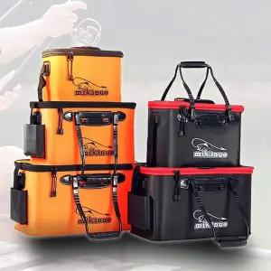 포켓 살림통 낚시 보조가방 크릴백 바다 민물 물고기통 낚방 그물