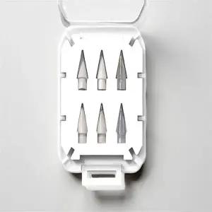 무소음 애플 펜슬 샤프 펜촉 테블릿 터치펜 반영구 노트 초미세 호환 블루투스 메탈