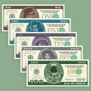 굿마켓 머니팩 보드게임 어린이경제교육 교육용지폐 돈계산하기 교육용화폐 보드게임돈