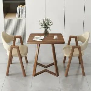 2인 테이블세트 티 커피 1번 미니 식탁 우드 2인용 탁자 원룸