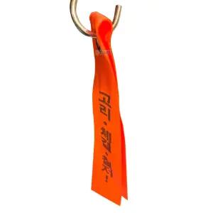 안전고리 체결 식별띠 형광 아일렛 마감 높은 시인성 가독성 사고예방 안전점검 식별용띠