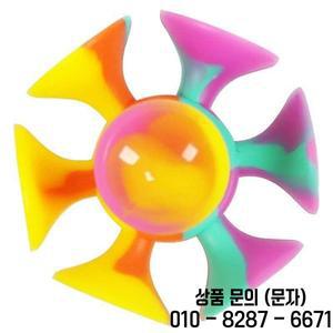 독특한 흡착판 실리콘 피젯 스피너 불안 ADHD 스트레스 해소 장난감 성인 14세 이상 파티 선물