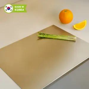 리빙 국산 스텐 도마 ㄱ자형 대형 스테인레스 304 반죽 이유식 항균