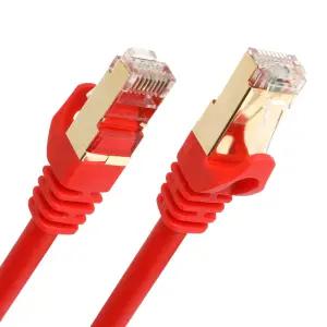 Cat7 10G 기가 비트 랜선 10m (0.5~20m) 랜케이블 S-STP 인터넷 케이블 Cat.7 UTP / 10기가 패치코드 10m WISENX1454