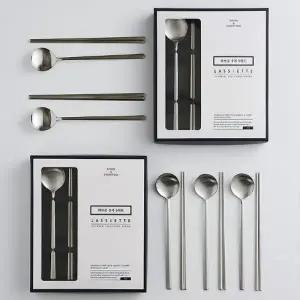 [트래블앤쿡] 이브로 스텐 수저세트 5벌