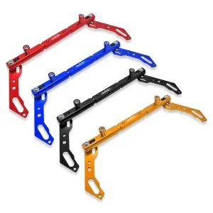 오토티엔 하드락 3세대 오토바이 5mm 두께 핸들 멀티바 크로스바 거치대 최고급형