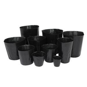 비닐 모종 화분 21x21cm 온실 플라스틱 화훼 부직포 600개 원예 컵포트 삽목