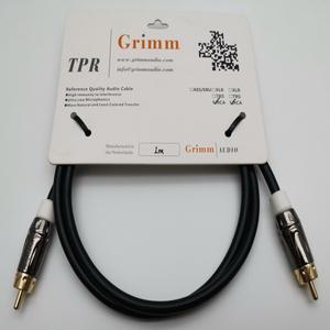 네덜란드 Grimm 오디오 TPR XLR/AES 밸런스드 마이크 케이블 RCA 로터스