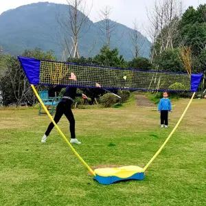 접이식 배드민턴 풀세트 어린이 휴대용 배드민턴 야외용 라켓 세트