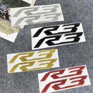 야마하 YZF R3 키트 스티커 오토바이 액세서리 탱크 그립 패드 날피스 엠블럼 페어링 핑크 데칼 R 3 2016 2