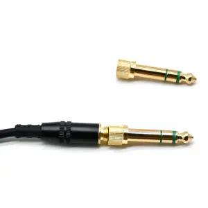 3.5mm  6.5mm 오디오 잭 어댑터 Sony호환 V700 V500 V600 V900 MDR 7506 7509 7502 7520 V6v7 헤드폰 용 금