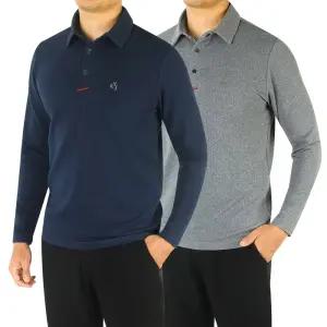 봄 김영주 라운딩 스냅 카라티셔츠 남성 기능성 아웃도어티 TSKYJ-115