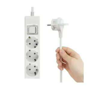 서울전기 제로갭 3구 16A 메인스위치 멀티탭 1.5m/영샵