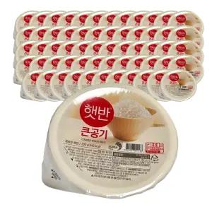 CJ 햇반 큰공기 300g x 60개
