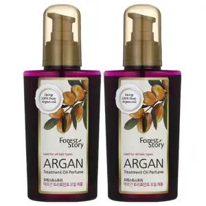아르간 트리트먼트 오일 퍼퓸 헤어에센스 120ml 2개