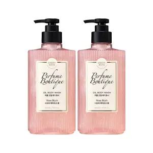 해피바스 퍼퓸부티크 오일 바디워시 로즈 블러쉬 500ml, 2개