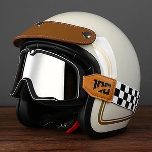 레트로 페이스 클래식 오토바이 헬멧 바이크