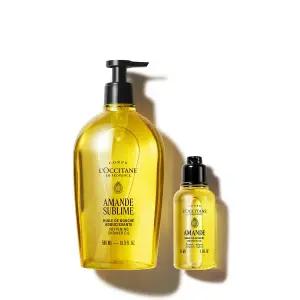[록시땅](강남점)[기프트] 아몬드 소프트닝 샤워 오일 500ml 세트(아망드 쉬블리므)(+샤워 오일 35ml)