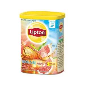 립톤 아이스티 자몽 907g분말음료 탕비실