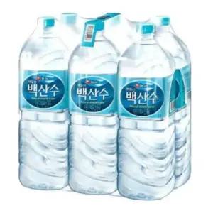 백산수 2L(24개), 유/무라벨