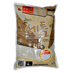 세틀 해수,시클리드 바닥재(세척 산호사 3mm 4kg)