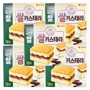 오리온 쌀 카스테라 360g X 5개
