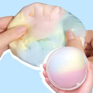 대왕 솜사탕 왁뿌볼 왁스볼 스퀴시 말랑이 스트레스 해소