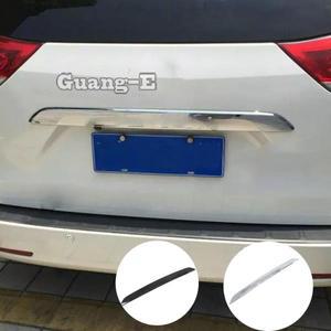 스티커 ABS 크롬 후면 번호판 도어 테일 게이트 프레임 플레이트 트림 램프 트렁크, 도요타 시에나 2015 20