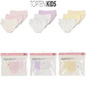 [탑텐키즈](신세계 사우스시티)26년 SS 여아) 코튼 브리프 (3PACK)MKG5UP2001