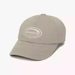 디아도라 diadora 와펜 로고 볼캡 BEIGE
