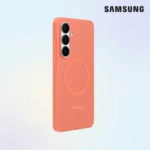 삼성 정품 갤럭시 S26+ 실리콘 마그넷 케이스 코랄 레드