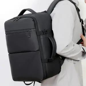 대용량 확장형 백팩 가방 사무용 여행 학생 비지니스 직장인 노드북 배낭