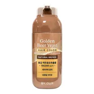 바이아우어 맥주효모 염색제 골든비어이스트 새치커버염색 내츄럴 브라운 240g