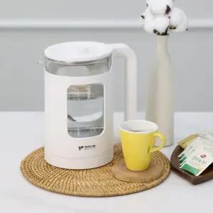 키친아트 온도조절 LED 유리 무선 전기포트 1.5L KK-1509 /NSM