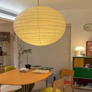 일본풍 빈티지 아카리 무드등 펜던트 천장조명 볼 한지