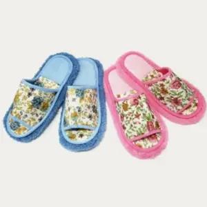 실내 거실 마루 바닥 극세사 걸레슬리퍼 청소실내화 CKL2+8zvY