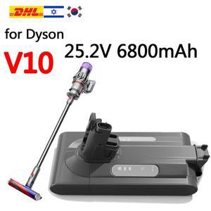다이슨 V10 앱솔루트/플러피 사이클론 V10 SV12 배터리 25.2V 진공청소기 6800mAh 교체용 배터리