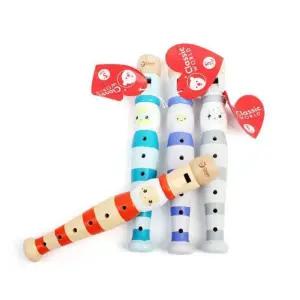 원목 플루트 유아용 피리 예쁜 디자인 상상력발달 아동