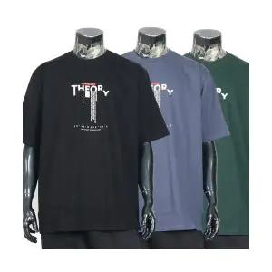 빅사이즈반팔티 V더오트리 면 박스핏 가슴120~155cm